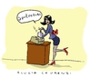 Cartoon: Spolverini (small) by Giulio Laurenzi tagged spolverini