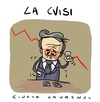 Cartoon: Tremonti e la crisi (small) by Giulio Laurenzi tagged tremonti