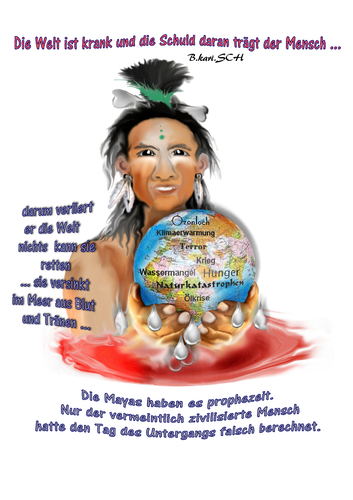 Cartoon: MAYA (medium) by BES tagged kriege,umwelt,terror,genetik,tiere,pflanzen,wald,bedrohte,tierarten,epidemien,natur,planet,erde,umweltzerstörung,seen,meere,klima,wetter,naturkatastrophen,evolution,entdeckungen,mensch,medien,kultur,historisches,philosophie,hoffnungslosigkeit,vision,politik,dritte,welt,konflikte