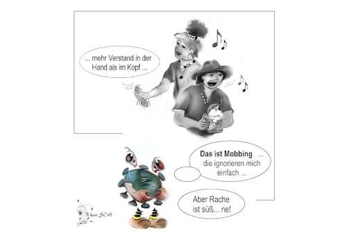 Cartoon: Übermut und Leichtsinn (medium) by BES tagged politik,pandemie,shutdown,kommunikation,corona,virusinfektion,lockdown,impfstoff,händewaschen,covid19,epidemie,lockerungen,infektionsschutz,infektionskette,gesundheitsämter,beziehung,deutschland,frau,gefahr,gesellschaft,karikatur,liebe,mann,coronavirus,wuhan,ausgangsbeschränkungen,coronakrise,schwarzweiß