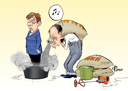 Cartoon: AKK und die Z-Frage (medium) by Paolo Calleri tagged deutschland,hamburg,cdu,vorstandsklausur,parteivorsitzende,parteichefin,verteidigungsministerin,bundesverteidigungsministerin,annegret,krampk,karrenbauer,akk,frage,kanzler,zukunft,selbstbeschaeftigung,partei,friedrich,merz,karikatur,cartoon,paolo,calleri,deutschland,hamburg,cdu,vorstandsklausur,parteivorsitzende,parteichefin,verteidigungsministerin,bundesverteidigungsministerin,annegret,krampk,karrenbauer,akk,frage,kanzler,zukunft,selbstbeschaeftigung,partei,friedrich,merz,karikatur,cartoon,paolo,calleri