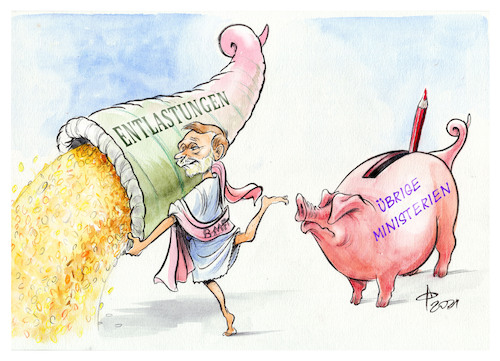 Cartoon: Aufgabenverteilung (medium) by Paolo Calleri tagged deutschland,politik,bundesregierung,koalition,ampel,fdp,bundesfinanzministerium,finanzeminister,christian,lindner,steuern,entlastungen,steuerentlastung,unterhmen,ressorts,ministerien,sparsamkeit,ausgaben,wirtschaft,gesellschaft,loehne,gehaelter,haushalt,schuldenbremse,karikatur,cartoon,paolo,calleri,deutschland,politik,bundesregierung,koalition,ampel,fdp,bundesfinanzministerium,finanzeminister,christian,lindner,steuern,entlastungen,steuerentlastung,unterhmen,ressorts,ministerien,sparsamkeit,ausgaben,wirtschaft,gesellschaft,loehne,gehaelter,haushalt,schuldenbremse,karikatur,cartoon,paolo,calleri