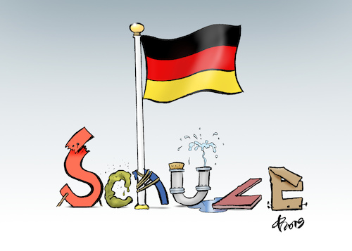 Cartoon: Beflaggte Schulen (medium) by Paolo Calleri tagged deutschland,flagge,fahne,schwarz,rot,gold,schulen,beflaggung,lehrmittel,buecher,toiletten,marode,lehrer,bildung,politik,einrichtungen,maengel,bildungspolitik,patriotismus,nationalismus,union,cdu,schueler,karikatur,cartoon,paolo,calleri,deutschland,flagge,fahne,schwarz,rot,gold,schulen,beflaggung,lehrmittel,buecher,toiletten,marode,lehrer,bildung,politik,einrichtungen,maengel,bildungspolitik,patriotismus,nationalismus,union,cdu,schueler,karikatur,cartoon,paolo,calleri