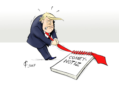 Comey-Notiz Comey-Notiz