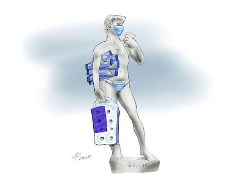 Cartoon: Covid (medium) by Paolo Calleri tagged welt,china,wuhan,europa,covid,coronavirus,italien,norditalien,lombardei,florenz,michelangelo,david,hamsterkaeufe,toilettenpapier,nudeln,paolo,calleri,welt,china,wuhan,europa,covid,coronavirus,italien,norditalien,lombardei,florenz,michelangelo,david,hamsterkaeufe,toilettenpapier,nudeln,paolo,calleri