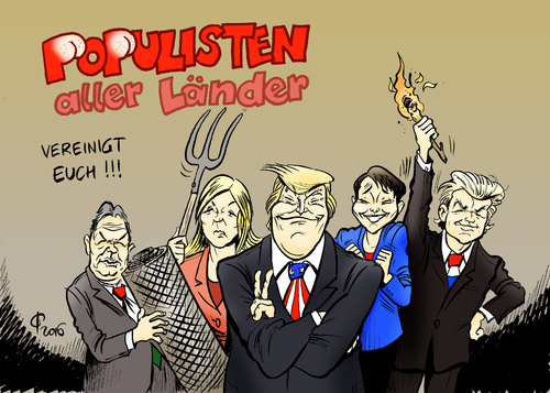 Cartoon: Ein Gespenst geht um (medium) by Paolo Calleri tagged usa,europa,wahlen,praesidentschaft,donald,trump,sieg,praesident,rechtspopulisten,populismus,islamophob,homophob,rueckwaertsgewandt,nationalismus,abschottung,parteien,petry,orban,wilders,le,pen,vormarsch,karikatur,cartoon,paolo,calleri,usa,europa,wahlen,praesidentschaft,donald,trump,sieg,praesident,rechtspopulisten,populismus,islamophob,homophob,rueckwaertsgewandt,nationalismus,abschottung,parteien,petry,orban,wilders,le,pen,vormarsch,karikatur,cartoon,paolo,calleri