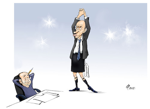 Ein Karikaturistentraum ... Ein Karikaturistentraum ...