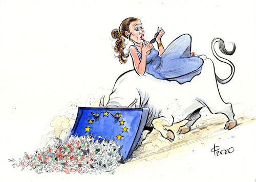 Cartoon: EU-Migrationspakt (medium) by Paolo Calleri tagged eu,europa,migration,pakt,fluechtlinge,camps,lager,zustaende,aufnahmen,abschiebungen,werte,union,gemeinschaft,kommission,asylpolitik,politik,reform,asylreform,wirtschaft,gesellschaft,arbeit,soziales,karikatur,cartoon,paolo,calleri,eu,europa,migration,pakt,fluechtlinge,camps,lager,zustaende,aufnahmen,abschiebungen,werte,union,gemeinschaft,kommission,asylpolitik,politik,reform,asylreform,wirtschaft,gesellschaft,arbeit,soziales,karikatur,cartoon,paolo,calleri