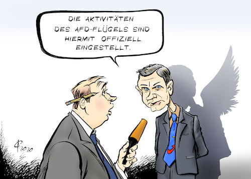Flügel-Auflösung Flügel-Auflösung