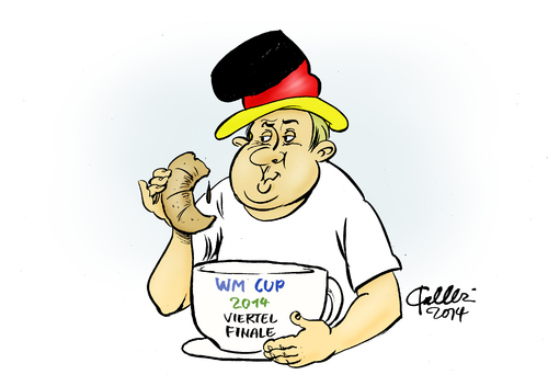 Cartoon: Gegessen2 (medium) by Paolo Calleri tagged calleri,paolo,cartoon,karikatur,essen,frankreich,deutschland,croissant,klischee,sport,janiero,de,rio,maracana,estadio,brasilien,fussball,fifa,cup,world,wm,weltmeisterschaft,weltmeisterschaft,wm,world,cup,fifa,fussball,brasilien,estadio,maracana,rio,de,janiero,sport,klischee,brezel,deutschland,frankreich,essen,karikatur,cartoon,paolo,calleri