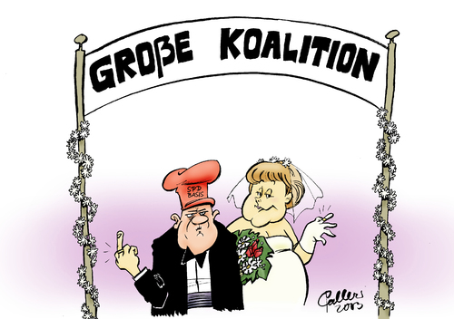 Cartoon: Große Koalition (medium) by Paolo Calleri tagged bundestagswahl,2013,spd,cdu,koalitionsverhandlungen,große,koalition,koalitionsvertrag,basis,abstimmung,mitgliederentscheid,mittelfinger,stinkefinger,peer,steinbrück,bundeskanzlerin,angela,merkel,karikatur,cartoon,paolo,calleri,bundestagswahl,2013,spd,cdu,koalitionsverhandlungen,große,koalition,koalitionsvertrag,basis,abstimmung,mitgliederentscheid,mittelfinger,stinkefinger,peer,steinbrück,bundeskanzlerin,angela,merkel,karikatur,cartoon,paolo,calleri