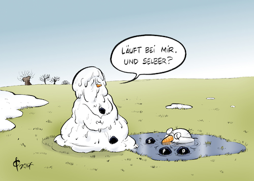 Cartoon: Große Schmelze (medium) by Paolo Calleri tagged deutschland,umfrage,bundeskanzlerin,angela,merkel,spd,sozialdemokraten,martin,schulz,parteivorsitzender,waehler,bundestagswahl,2017,zustimmung,rueckhalt,karikatur,cartoon,paolo,calleri,deutschland,umfrage,bundeskanzlerin,angela,merkel,spd,sozialdemokraten,martin,schulz,parteivorsitzender,waehler,bundestagswahl,2017,zustimmung,rueckhalt,karikatur,cartoon,paolo,calleri