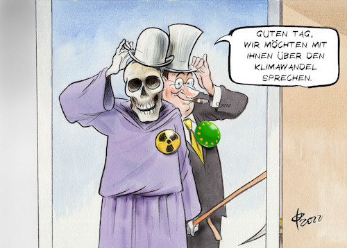 Cartoon: Grüne Energie (medium) by Paolo Calleri tagged welt,klima,klimawandel,eu,europa,energie,energiegewinnung,alternative,kernenergie,gefahren,risiken,wirtschaft,gesellschaft,zukunft,generationen,atommuell,entsorgung,arbeit,soziales,finanzen,karikatur,cartoon,paolo,calleri,welt,klima,klimawandel,eu,europa,energie,energiegewinnung,alternative,kernenergie,gefahren,risiken,wirtschaft,gesellschaft,zukunft,generationen,atommuell,entsorgung,arbeit,soziales,finanzen,karikatur,cartoon,paolo,calleri