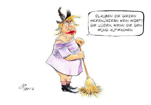 Cartoon: Hexenjagd (medium) by Paolo Calleri tagged usa,trump,verurteilung,sexualstraftaeter,missbrauch,ex,praesident,hexenjagd,uretil,justiz,carroll,koerperverletzung,verleumdung,politik,karikatur,cartoon,paolo,calleri,usa,trump,verurteilung,sexualstraftaeter,missbrauch,ex,praesident,hexenjagd,uretil,justiz,carroll,koerperverletzung,verleumdung,politik,karikatur,cartoon,paolo,calleri