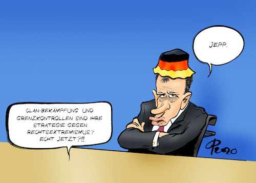 Cartoon: Hutbürger Fritz (medium) by Paolo Calleri tagged deutschland,parteien,cdu,friedrich,merz,kandidatur,parteivorsitz,rechtsextremismus,strategien,loesungsvorschlaege,loesungen,grenzen,illegale,einwanderung,migration,clans,kriminalitaet,demokratie,wirtschaft,arbeit,soziales,kritik,karikatur,cartoon,paolo,calleri,deutschland,parteien,cdu,friedrich,merz,kandidatur,parteivorsitz,rechtsextremismus,strategien,loesungsvorschlaege,loesungen,grenzen,illegale,einwanderung,migration,clans,kriminalitaet,demokratie,wirtschaft,arbeit,soziales,kritik,karikatur,cartoon,paolo,calleri