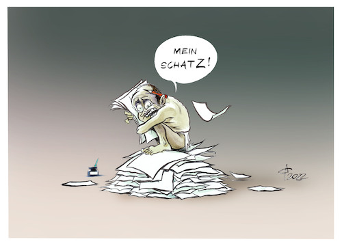 Impfpflichtbremser Karikaturist Impfpflichtbremser Karikaturist