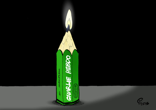 Cartoon: in memoriam Charlie Hebdo (medium) by Paolo Calleri tagged frankreich,paris,satire,satirezeitschrift,charlie,hebdo,jahrestag,januar,2015,gedenken,hommage,islamisten,attentat,pressefreiheit,meinungsfreiheit,karikatur,cartoon,paolo,calleri,frankreich,paris,satire,satirezeitschrift,charlie,hebdo,jahrestag,januar,2015,gedenken,hommage,islamisten,attentat,pressefreiheit,meinungsfreiheit,karikatur,cartoon,paolo,calleri