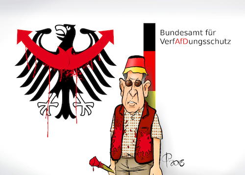 Cartoon: In schlechter Verfassung (medium) by Paolo Calleri tagged deutschland,sachsen,chemnitz,verfassung,verfassungsschutz,verfassungsschutzpraesident,hans,georg,maasen,demonstrationen,rechtsextreme,afd,alternative,hetze,hetzjagd,auslaender,migranten,rechtspopulisten,karikatur,cartoon,paolo,calleri,deutschland,sachsen,chemnitz,verfassung,verfassungsschutz,verfassungsschutzpraesident,hans,georg,maasen,demonstrationen,rechtsextreme,afd,alternative,hetze,hetzjagd,auslaender,migranten,rechtspopulisten,karikatur,cartoon,paolo,calleri