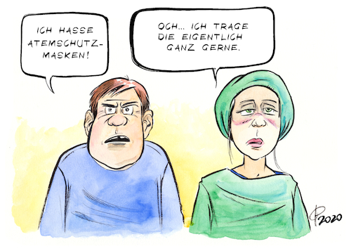 Cartoon: Masken (medium) by Paolo Calleri tagged welt,deutschland,covid,19,corona,virus,pflege,gesundheit,neuinfektionen,infektionen,maskenpflicht,verweigerer,verantwortung,lockerungen,zweite,welle,pandemie,karikatur,cartoon,paolo,calleri,welt,deutschland,covid,19,corona,virus,pflege,gesundheit,neuinfektionen,infektionen,maskenpflicht,verweigerer,verantwortung,lockerungen,zweite,welle,pandemie,karikatur,cartoon,paolo,calleri