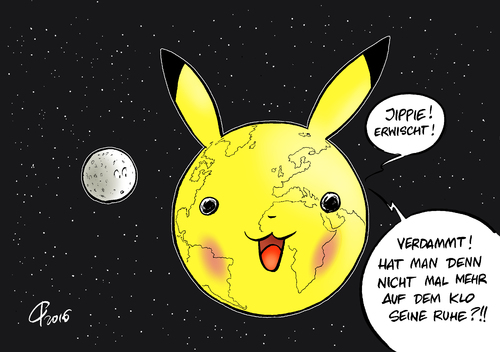 Cartoon: PokeMondo (medium) by Paolo Calleri tagged welt,europa,deutschland,app,smartphone,spiel,suche,jagen,fangen,gefahr,verkehr,unfaelle,gamer,monster,digital,pokemon,go,viral,karikatur,cartoon,paolo,calleri,welt,europa,deutschland,app,smartphone,spiel,suche,jagen,fangen,gefahr,verkehr,unfaelle,gamer,monster,digital,pokemon,go,viral,karikatur,cartoon,paolo,calleri