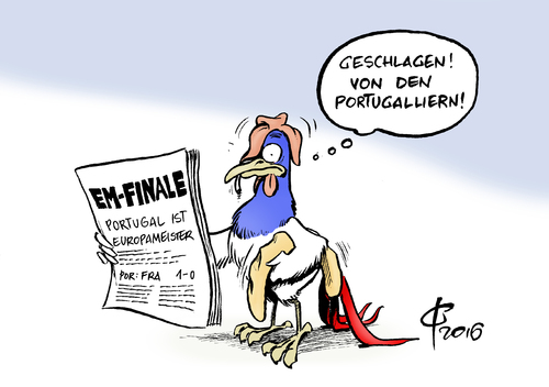 Cartoon: Portugallier (medium) by Paolo Calleri tagged europa,em,2016,europameisterschaft,uefa,frankreich,paris,finale,portugal,portugiesen,gallier,sieger,sieg,gewinner,karikatur,cartoon,paolo,calleri,europa,em,2016,europameisterschaft,uefa,frankreich,paris,finale,portugal,portugiesen,gallier,sieger,sieg,gewinner,karikatur,cartoon,paolo,calleri