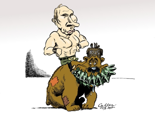 Cartoon: Russische Kosmetik (medium) by Paolo Calleri tagged schützenpanzer,uboote,kampfflugzeuge,interkontinentalraketen,präsidentschaftswahl,aufrüstung,putin,wladimir,regierungschef,russland,russland,regierungschef,putin,aufrüstung,präsidentschaftswahl