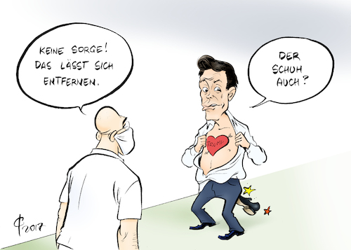 Cartoon: Scaramucci-Entlassung (medium) by Paolo Calleri tagged usa,regierung,praesident,donald,trump,kommunikation,kommunikationsdirektor,anthony,scaramucci,ernennung,entlassung,weises,haus,chaos,team,karikatur,cartoon,paolo,calleri,usa,regierung,praesident,donald,trump,kommunikation,kommunikationsdirektor,anthony,scaramucci,ernennung,entlassung,weises,haus,chaos,team,karikatur,cartoon,paolo,calleri