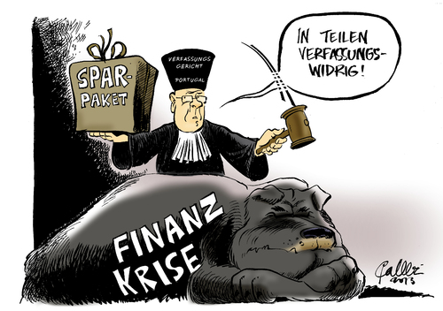 Cartoon: Schlafender Hund (medium) by Paolo Calleri tagged calleri,paolo,karikatur,verfassungswidrig,verfassung,anleger,krise,finanzkrise,schuldenkrise,richter,justiz,gericht,verfassungsgericht,lissabon,portugal,portugal,lissabon,verfassungsgericht,gericht,justiz,richter,schuldenkrise,finanzkrise,krise,anleger,verfassung,verfassungswidrig,karikatur,paolo,calleri