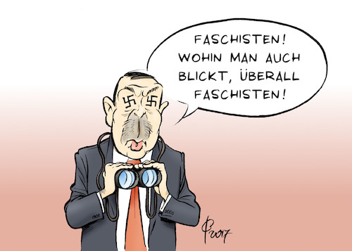 Cartoon: Sichtweise (medium) by Paolo Calleri tagged deutschland,tuerkei,akp,partei,recep,tayyip,erdogan,reden,redeverbot,reform,praesidialsystem,wahlkampf,wahlkampfauftritt,nazi,vergleich,prkatiken,versammlungsfreiheit,pressefreiheit,putsch,journalisten,beamte,inhaftierungen,gegner,kritiker,karikatur,cartoon,paolo,calleri,deutschland,tuerkei,akp,partei,recep,tayyip,erdogan,reden,redeverbot,reform,praesidialsystem,wahlkampf,wahlkampfauftritt,nazi,vergleich,prkatiken,versammlungsfreiheit,pressefreiheit,putsch,journalisten,beamte,inhaftierungen,gegner,kritiker,karikatur,cartoon,paolo,calleri