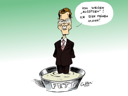 Cartoon: Standhaft (medium) by Paolo Calleri tagged pressefreiheit,verlag,springer,bild,drohanrufe,drohungen,kreditaffäre,privatkredit,hauskredit,kredit,fettnäpfchen,wulff,christian,bundespräsident,bundespräsident,wulff,fettnäpfchen,kredit,hauskredit,privatkredit,kreditaffäre