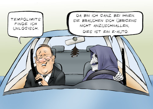 Cartoon: Tempo 130 (medium) by Paolo Calleri tagged deutschland,parteien,wahlen,bundestagswahl,kanzlerkandidat,armin,laschet,cdu,klima,klimawandel,autobahn,unfaelle,tempo,tempolimit,130,unlogisch,emissionen,kritik,widerspruch,todesfaelle,geschwindigkeit,mobilitaet,verkehr,gesellschaft,arbeit,soziales,wirtschaft,wissenschaft,gesundheit,finanzen,politiker,politik,karikatur,cartoon,paolo,calleri,deutschland,parteien,wahlen,bundestagswahl,kanzlerkandidat,armin,laschet,cdu,klima,klimawandel,autobahn,unfaelle,tempo,tempolimit,130,unlogisch,emissionen,kritik,widerspruch,todesfaelle,geschwindigkeit,mobilitaet,verkehr,gesellschaft,arbeit,soziales,wirtschaft,wissenschaft,gesundheit,finanzen,politiker,politik,karikatur,cartoon,paolo,calleri