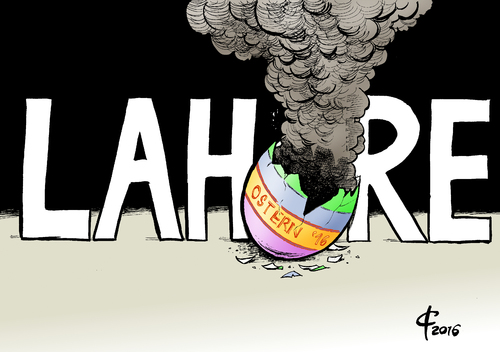 Cartoon: Terror in Lahore (medium) by Paolo Calleri tagged pakistan,lahore,ostersonntag,anschlag,taliban,terror,christen,minderheit,islamisten,selbstmord,attentat,spielplatz,frauen,kinder,sprengsatz,naegel,schrauben,karikatur,cartoon,paolo,calleri,pakistan,lahore,ostersonntag,anschlag,taliban,terror,christen,minderheit,islamisten,selbstmord,attentat,spielplatz,frauen,kinder,sprengsatz,naegel,schrauben,karikatur,cartoon,paolo,calleri