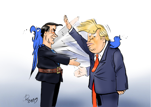 Cartoon: Trump-Bolsonaro-Treffen (medium) by Paolo Calleri tagged usa,brasilien,trump,praesident,donald,jair,bolsonaro,treffen,waschington,populisten,rechtspopulisten,tropen,rechtskonservativ,ultra,rechte,nationalismus,charlie,chaplin,diktator,hinkel,napoloni,karikatur,cartoon,paolo,calleri,usa,brasilien,trump,praesident,donald,jair,bolsonaro,treffen,waschington,populisten,rechtspopulisten,tropen,rechtskonservativ,ultra,rechte,nationalismus,charlie,chaplin,diktator,hinkel,napoloni,karikatur,cartoon,paolo,calleri