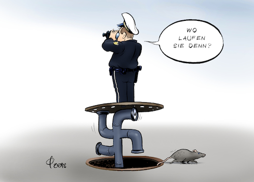 Cartoon: Untergetaucht (medium) by Paolo Calleri tagged deutschland,rechtsextremismus,rechtsextreme,neonazis,haftbefehl,untergetaucht,polizei,behoerden,sicherheiotsbehoerden,gewaltaetig,kriminell,anstieg,straftaten,karikatur,cartoon,paolo,calleri,deutschland,rechtsextremismus,rechtsextreme,neonazis,haftbefehl,untergetaucht,polizei,behoerden,sicherheiotsbehoerden,gewaltaetig,kriminell,anstieg,straftaten,karikatur,cartoon,paolo,calleri