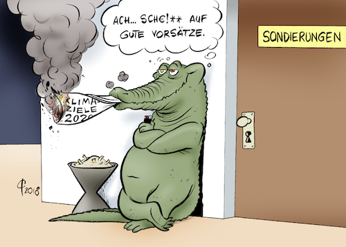 Cartoon: Vorsätzlich (medium) by Paolo Calleri tagged deutschland,bundesregierung,bundestagswahl,2017,parteien,union,cdu,csu,spd,sozialdemokraten,sondierungen,gespraeche,grose,koalition,groko,klima,klimawandel,ziele,klimaziel,2020,karikatur,cartoon,paolo,calleri,deutschland,bundesregierung,bundestagswahl,2017,parteien,union,cdu,csu,spd,sozialdemokraten,sondierungen,gespraeche,grose,koalition,groko,klima,klimawandel,ziele,klimaziel,2020,karikatur,cartoon,paolo,calleri