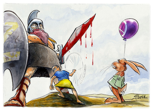 Cartoon: Zum Streit gehören ja immer 2 (medium) by Paolo Calleri tagged ukraine,russland,krieg,widerstand,militaer,einmasch,opfer,flucht,zerstoerung,kaempfe,ostermaersche,frieden,karikatur,cartoon,paolo,calleri,ukraine,russland,krieg,widerstand,militaer,einmasch,opfer,flucht,zerstoerung,kaempfe,ostermaersche,frieden,karikatur,cartoon,paolo,calleri