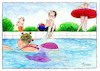 Cartoon: Abstandhalter (small) by Paolo Calleri tagged welt,europa,eu,deutschland,covid,19,corona,virus,coronavirus,infektionen,freibaeder,schwimmen,sport,lockerungen,abstaende,freizeit,baden,fruehling,sommer,aktivitaeten,bundeslaender,karikatur,cartoon,paolo,calleri