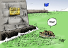 Cartoon: Attraktion (small) by Paolo Calleri tagged amnesty,international,jahresbericht,2013,eu,europäische,union,asylpolitik,flüchtlinge,friedensnobelpreisträger,friedensnobelpreis,krieg,gewalt,menschenrechtler,menschenrecht,grenzkontrollen,mittelmeer,bootsflüchtlinge,verantwortung,festung,europa,abschieb