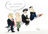 Cartoon: Aufrüstung (small) by Paolo Calleri tagged usa,welt,us,praesident,donald,trump,atom,atomwaffen,militaer,aufruestung,atomar,rudel,russland,iran,nordkorea,putin,ajatollah,ali,khamenei,kim,jong,un,karikatur,cartoon,paolo,calleri