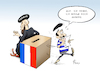 Cartoon: Beeinflussung (small) by Paolo Calleri tagged frankreich,paris,wahlen,praesidentschaftswahlen,terror,wahlkampf,thema,islamismus,is,islamischer,staat,parteien,front,national,rechtspopulismus,rechtpopulisten,beeinflussung,sicherheit,karikatur,cartoon,paolo,calleri