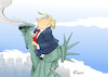 Cartoon: Blowing in the wind (small) by Paolo Calleri tagged usa,praesident,praesidentschaft,donald,trump,dekrete,einreiseverbot,muslime,freiheit,werte,immigration,einwanderung,geschichte,populismus,wahlversprechen,karikatur,cartoon,paolo,calleri