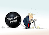 Cartoon: Brenzlige Situation (small) by Paolo Calleri tagged usa fbi comey entlassung russland donald trump us praesident kontakte wahlkampf team sicherheit spekulationen karikatur cartoon paolo calleri