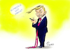 Cartoon: Christian Trump (small) by Paolo Calleri tagged deutschland,wahlen,fdp,union,gruene,sondierungsgespraeche,klima,klimaziele,klimaveraenderung,klimapolitik,trumpisierung,liberale,parteichef,christian,lindner,ehrgeizig,abkehr,karikatur,cartoon,paolo,calleri