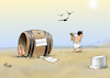 Cartoon: Diogenes (small) by Paolo Calleri tagged eu,griechenland,wahlen,ministerpraesident,premier,premierminister,demokratie,nea,demokratia,kyriakos,mitsotakis,syriza,alexis,tsipras,abwahl,machtwechsel,haushalt,schulden,haushaltsdisziplin,ausgaben,staat,steuern,wirtschaft,finanzen,euro,karikatur,cartoon,paolo,calleri