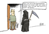 Cartoon: Ebola (small) by Paolo Calleri tagged usa,eu,afrika,deutschland,ebola,infektion,virus,verdachtsfaelle,karikatur,cartoon,paolo,calleri