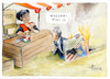 Cartoon: Es ist noch Suppe da (small) by Paolo Calleri tagged welt,klima,klimaaktivisten,museum,gemaelde,kunstwerke,tomatensuppe,zukunft,umwelt,generationen,karikatur,cartoon,paolo,calleri