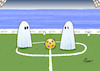 Cartoon: Geisterspiele (small) by Paolo Calleri tagged eu,deutschland,corona,coronavirus,covid19,virus,veranstaltungen,sport,bundesliga,zuschauer,tribuenen,fussball,ansteckung,stadien,cartoon,karikatur,paolo,calleri