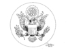 Cartoon: Great Seal (small) by Paolo Calleri tagged usa,ratingagenturen,standard,and,poors,moodys,haushaltskrise,schuldendeal,streit,demokraten,republikaner,schuldengrenze,schuldenlimit,schuldenkrise,kreditwuerdigkeit,herabstufung,us,kongress