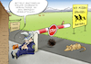 Cartoon: Grenzordnung (small) by Paolo Calleri tagged eu,deutschland,bayern,union,csu,cdu,streit,parteien,bundesinnenminister,seehofer,masterplan,landtagswahl,wahlkampf,fluechtlinge,asyl,asylbewerber,grenzen,asylsuchende,rechtspopulismus,karikatur,cartoon,paolo,calleri