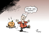 Cartoon: Halloween 2015 (small) by Paolo Calleri tagged eu,deutschland,fluechtlinge,fluechtlingskrise,asyl,regierung,groko,sigmar,gabriel,horst,seehofer,angela,merkel,treffen,koalitionsspitzen,koalition,cdu,csu,halloween,rechtsruck,grenzen,karikatur,cartoon,paolo,calleri